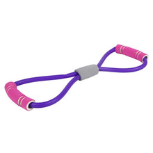 将图片加载到图库查看器,2020 Hot Yoga Gum Fitness Resistance 8 Word Chest Expander Rope Workout Muscle Fitness Rubber Elastic Bands for Sports Exercise