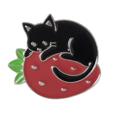 将图片加载到图库查看器，Meow Cat Kindergarten Enamel Pins Box Kitten Hugging Cats Badge Custom Brooch Bag Clothes Lapel Pin Cartoon Animal Jewelry Gift
