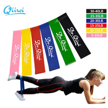 将图片加载到图库查看器，Resistance Elastic Loop Band Training Workout Rubber Bands for Sports Yoga Pilates Crossfit Stretching Fitness Body
